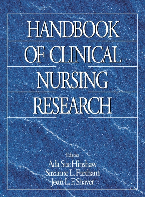 Book cover of: Handbook of Clinical Nursing Research