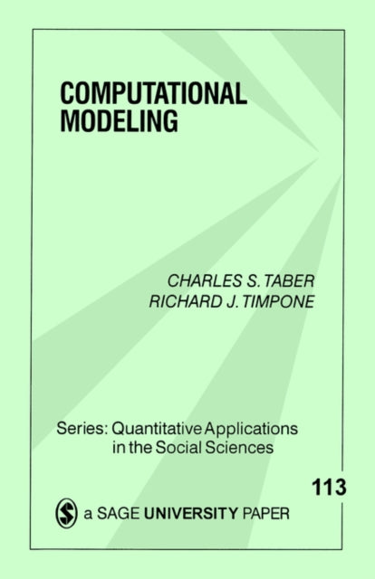 Book cover of: Computational Modeling
