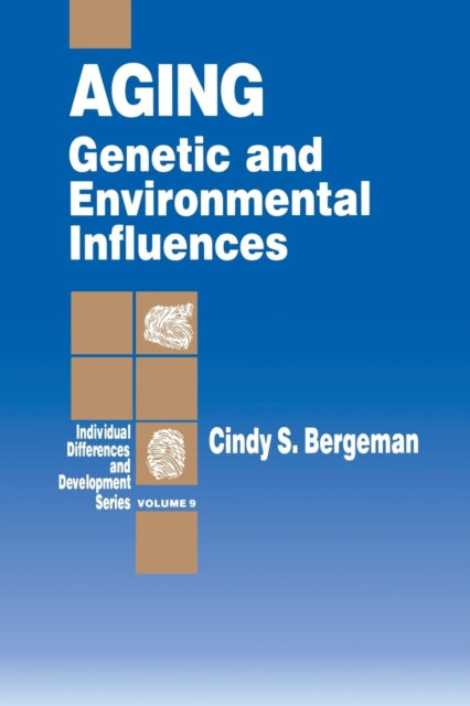 Book cover of: Aging. By: Cindy S. Bergeman