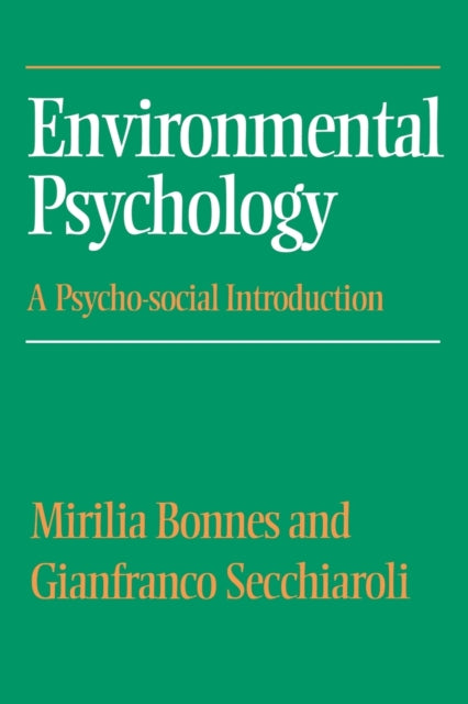 Book cover of: Environmental Psychology