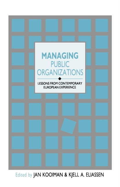 Book cover of: Managing Public Organizations