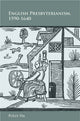 Book cover of: English Presbyterianism, 1590-1640. By: Polly Ha