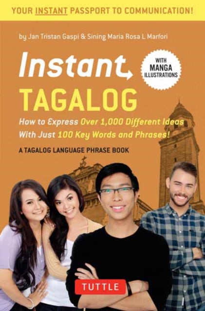 Book cover of: Instant Tagalog. By: Jan Tristan Gaspi
