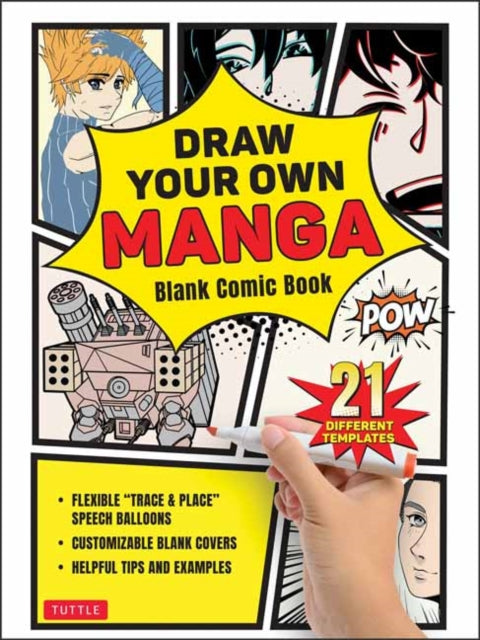 Book cover of: Draw Your Own Manga. By: Tuttle Tuttle Studio