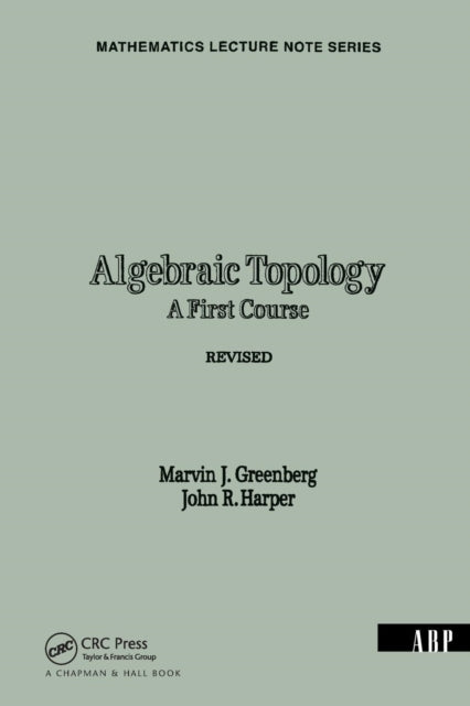 Book cover of: Algebraic Topology