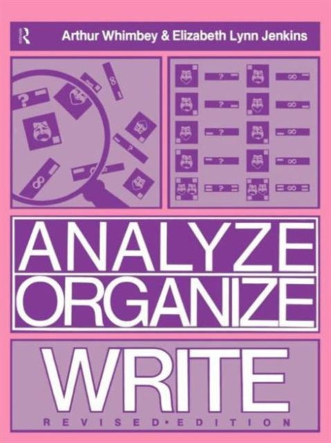Book cover of: Analyze, Organize, Write