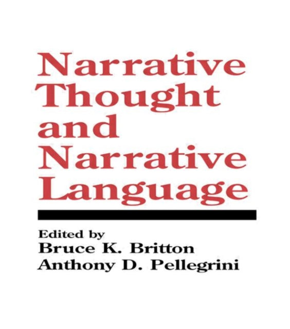 Book cover of: Narrative Thought and Narrative Language