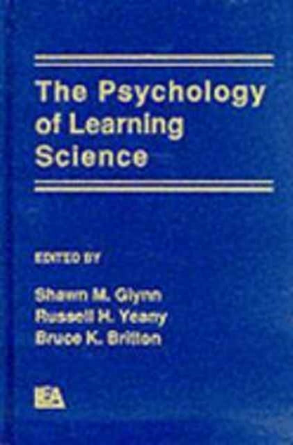 Book cover of: Psychology of Learning Science