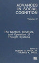 Book cover of: Content, Structure, and Operation of Thought Systems