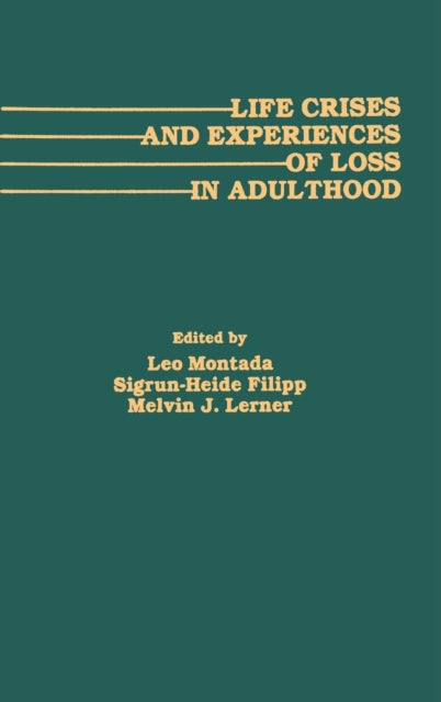Book cover of: Life Crises and Experiences of Loss in Adulthood