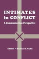 Book cover of: intimates in Conflict. By: Dudley D. Cahn