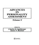 Book cover of: Advances in Personality Assessment