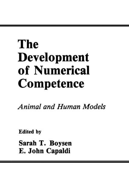 Book cover of: Development of Numerical Competence. By: E. John Capaldi