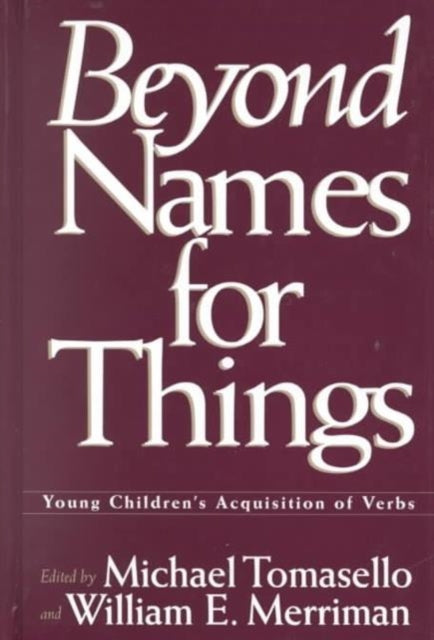 Book cover of: Beyond Names for Things