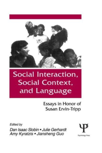 Book cover of: Social interaction, Social Context, and Language