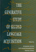 The Generative Study of Second Language Acquisition