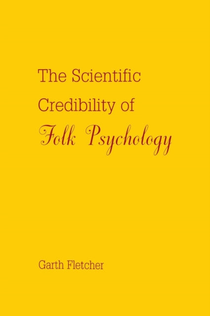 Book cover of: Scientific Credibility of Folk Psychology