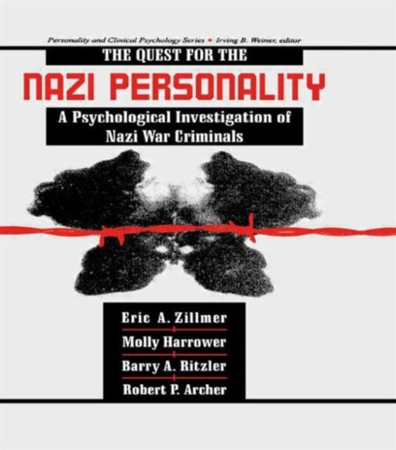 Book cover of: Quest for the Nazi Personality. By: Eric A. Zillmer