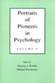 Book cover of: Portraits of Pioneers in Psychology
