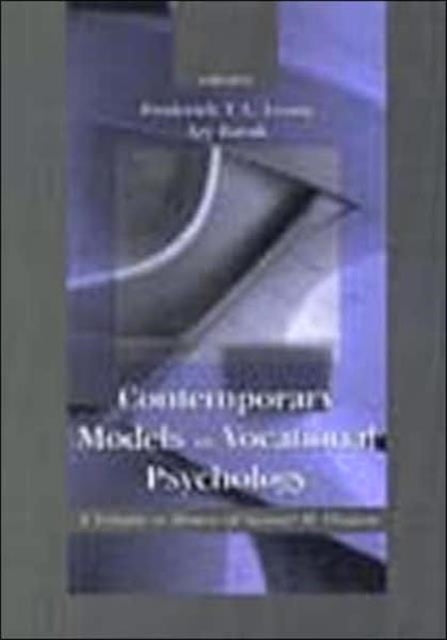 Book cover of: Contemporary Models in Vocational Psychology