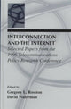 Book cover of: Interconnection and the Internet