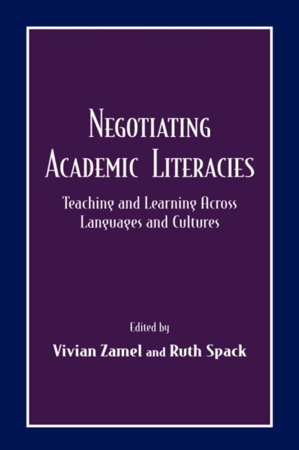 Book cover of: Negotiating Academic Literacies