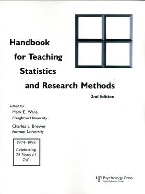 Handbook for Teaching Statistics and Research Methods