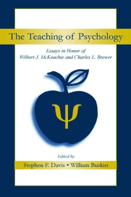 Book cover of: Teaching of Psychology