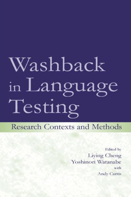 Book cover of: Washback in Language Testing