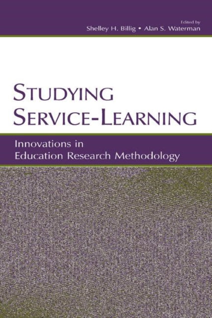 Book cover of: Studying Service-Learning
