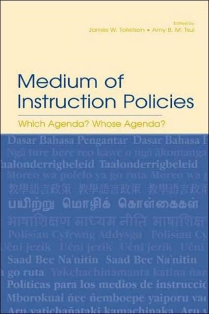 Book cover of: Medium of Instruction Policies