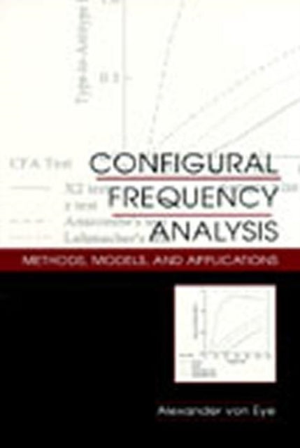 Book cover of: Configural Frequency Analysis. By: Alexander von Eye