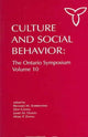 Book cover of: Culture and Social Behavior