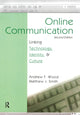 Book cover of: Online Communication. By: Andrew F. Wood