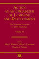 Book cover of: Action As An Organizer of Learning and Development