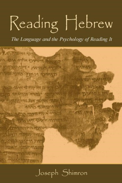 Book cover of: Reading Hebrew. By: Joseph Shimron