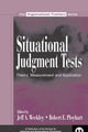 Book cover of: Situational Judgment Tests