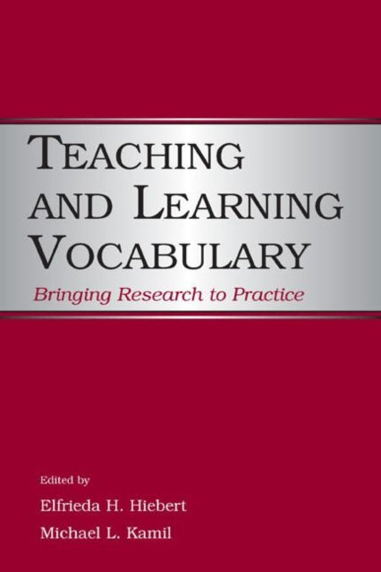 Book cover of: Teaching and Learning Vocabulary