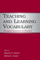 Book cover of: Teaching and Learning Vocabulary