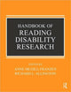 Book cover of: Handbook of Reading Disability Research. By: Richard L. Allington, Anne McGill-Franzen