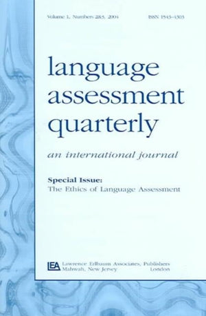 Ethics of Language Assessment