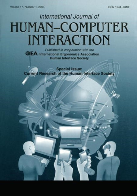 Book cover of: Current Research of the Human Interface Society. By: Osamu Katai
