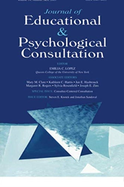 Book cover of: Consultee-centered Consultation