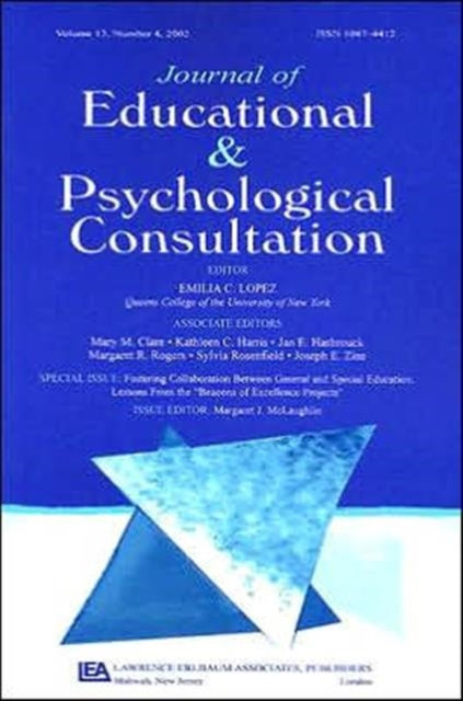 Book cover of: Fostering Collaboration Between General and Special Education. By: Margaret J. McLaughlin