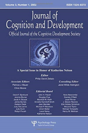 A Special Issue in Honor of Katherine Nelson