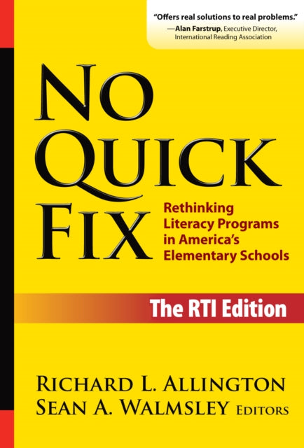 Book cover of: No Quick Fix