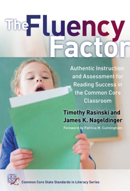 Book cover of: Fluency Factor. By: Timothy Rasinski