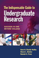 Book cover of: Indispensable Guide to Undergraduate Research. By: Anne H. Charity Hudley