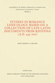 Book cover of: Studies in Romance Lexicology, Based on a Collection of Late Latin Documents from Ravenna (a.D. 445-700). By: Charles M. Carlton