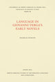 Book cover of: Language in Giovanni Verga's Early Novels